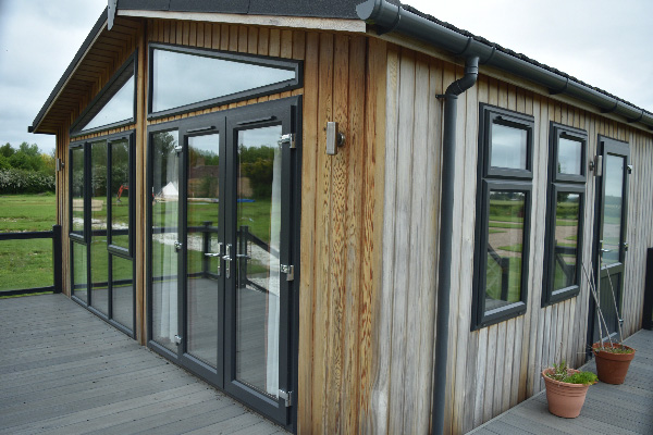 External view of a lodge